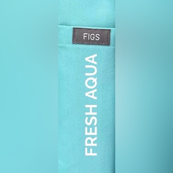 💚💙FIGS Zamora 2.0 Jogger Scrub Pants XSS Limited edition color Fresh Aqua NWT - Picture 2 of 16